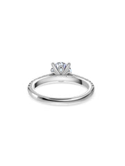 Pure Radiance Oval Solitaire Ring