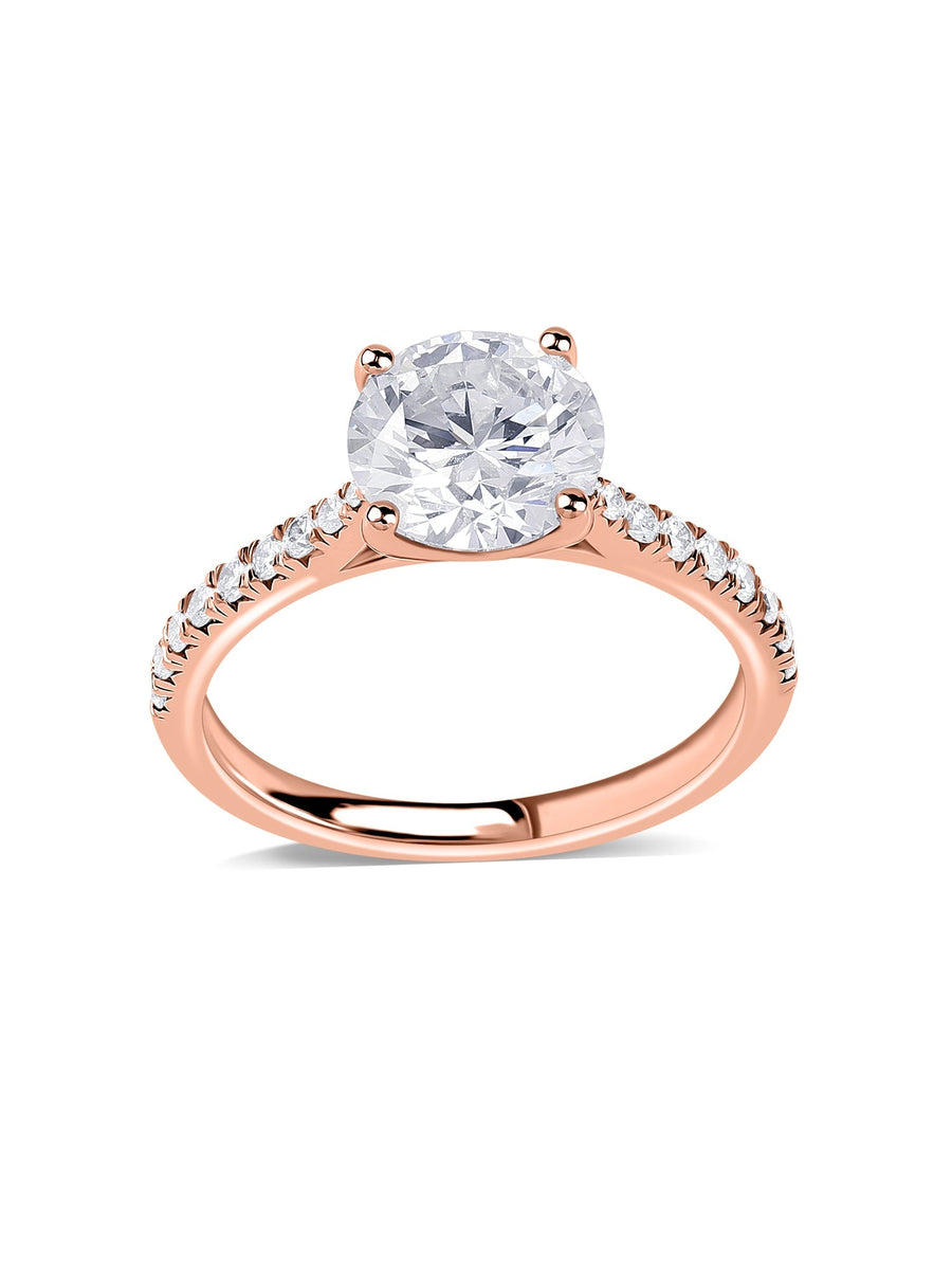 Heirloom 2 Carat Solitaire Lab Grown Diamond Ring