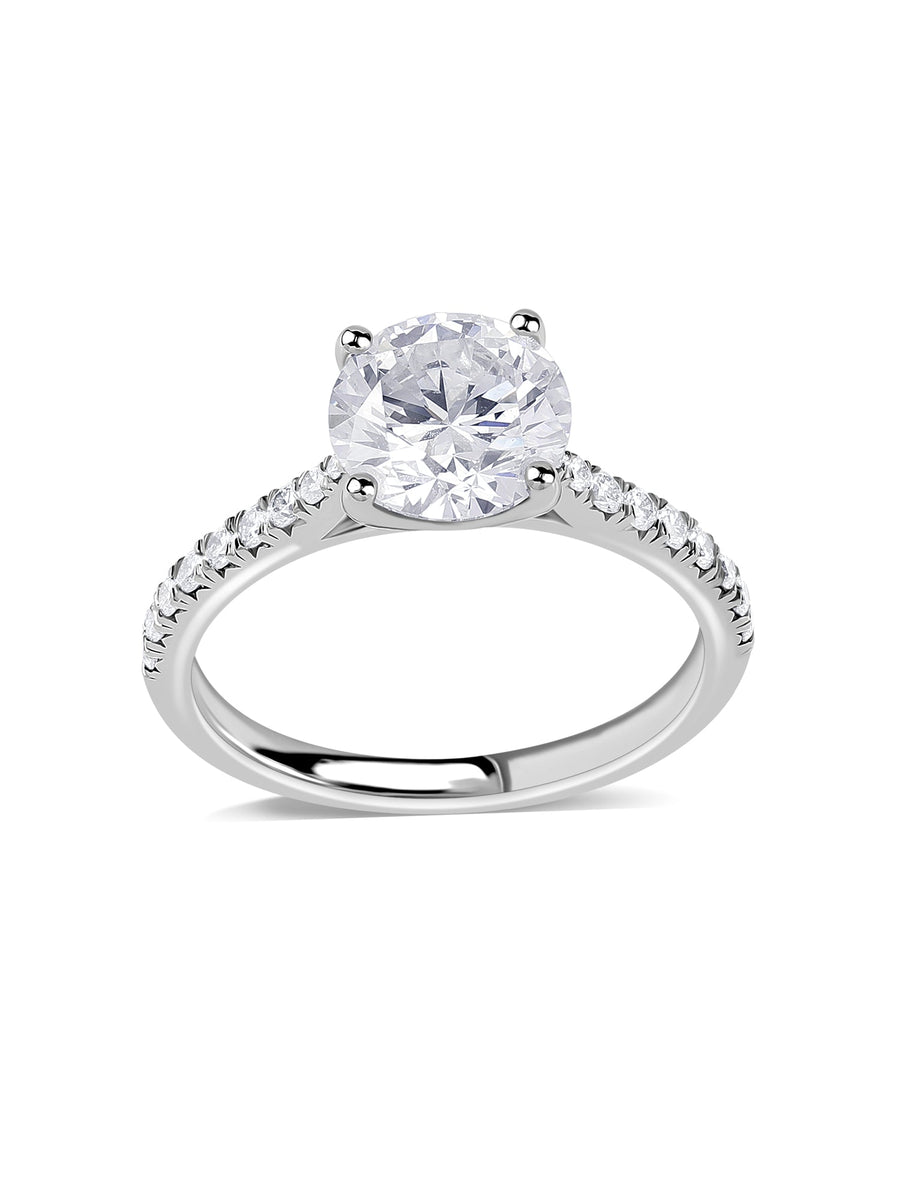 Heirloom 2 Carat Solitaire Lab Grown Diamond Ring