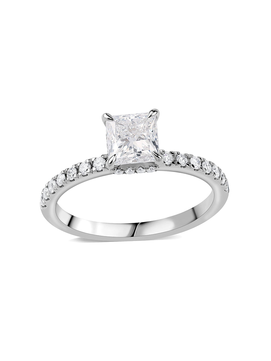 Eterna 1 Carat Lab Grown Diamond Solitaire Ring