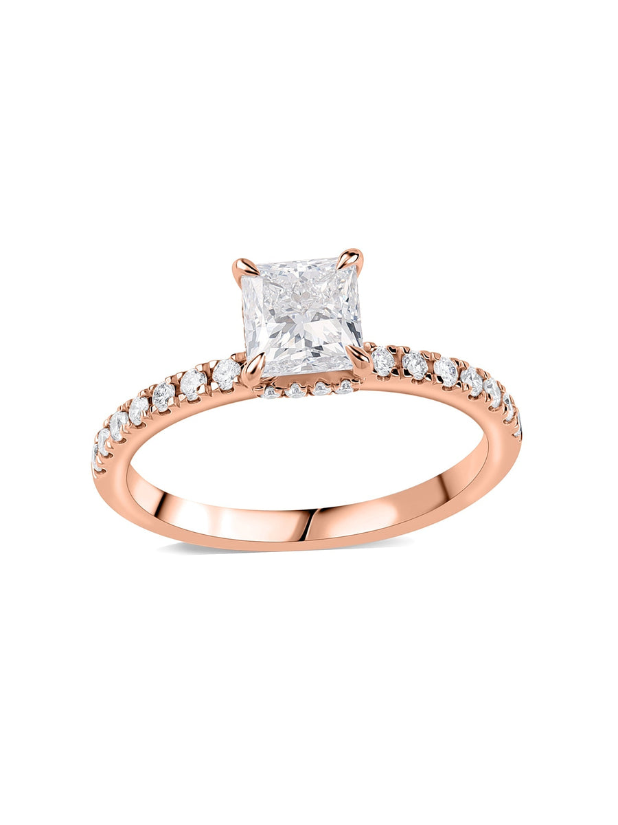 Eterna 1 Carat Lab Grown Diamond Solitaire Ring