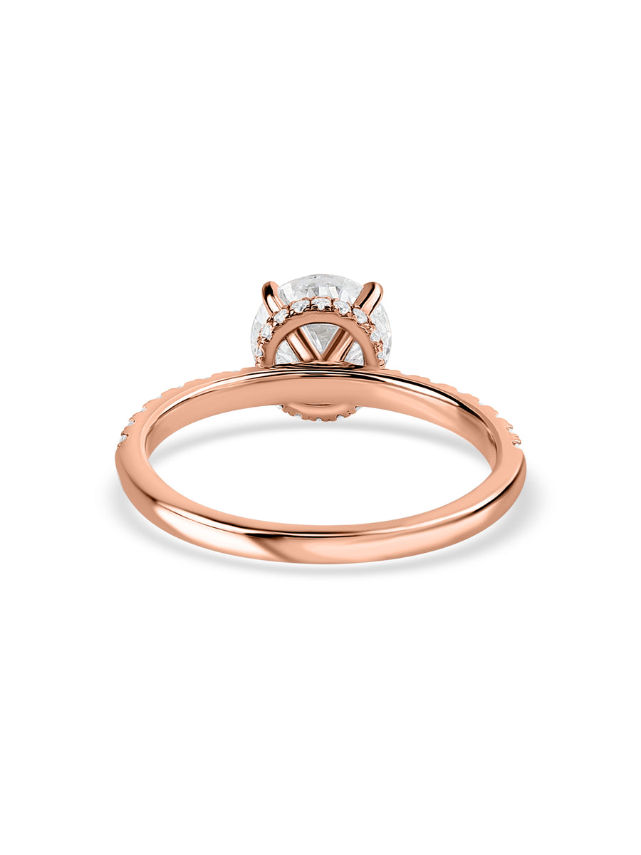 Luxe 1.5 Carat  Lab Grown Diamond Solitaire Ring