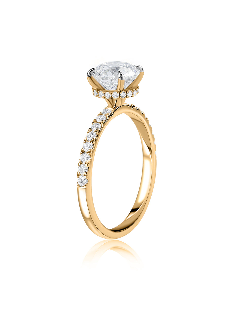 Luxe 1.5 Carat  Lab Grown Diamond Solitaire Ring