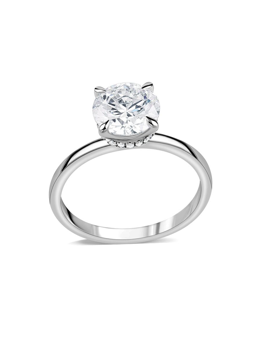 Me Amour 2 Ct Lab Grown Solitaire Diamond Ring