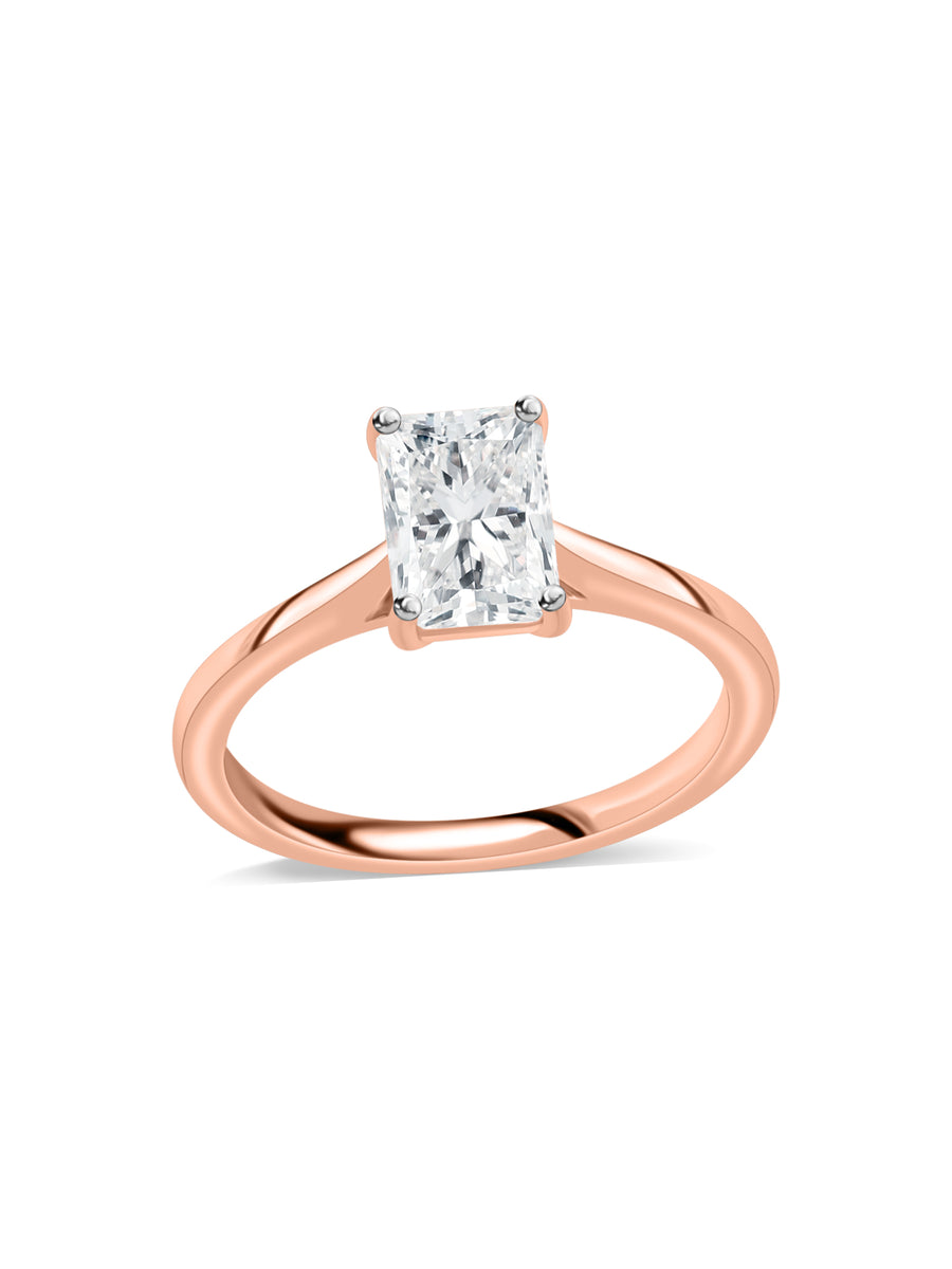 1.5 Carat Solitaire Lab Diamond Engagement Ring