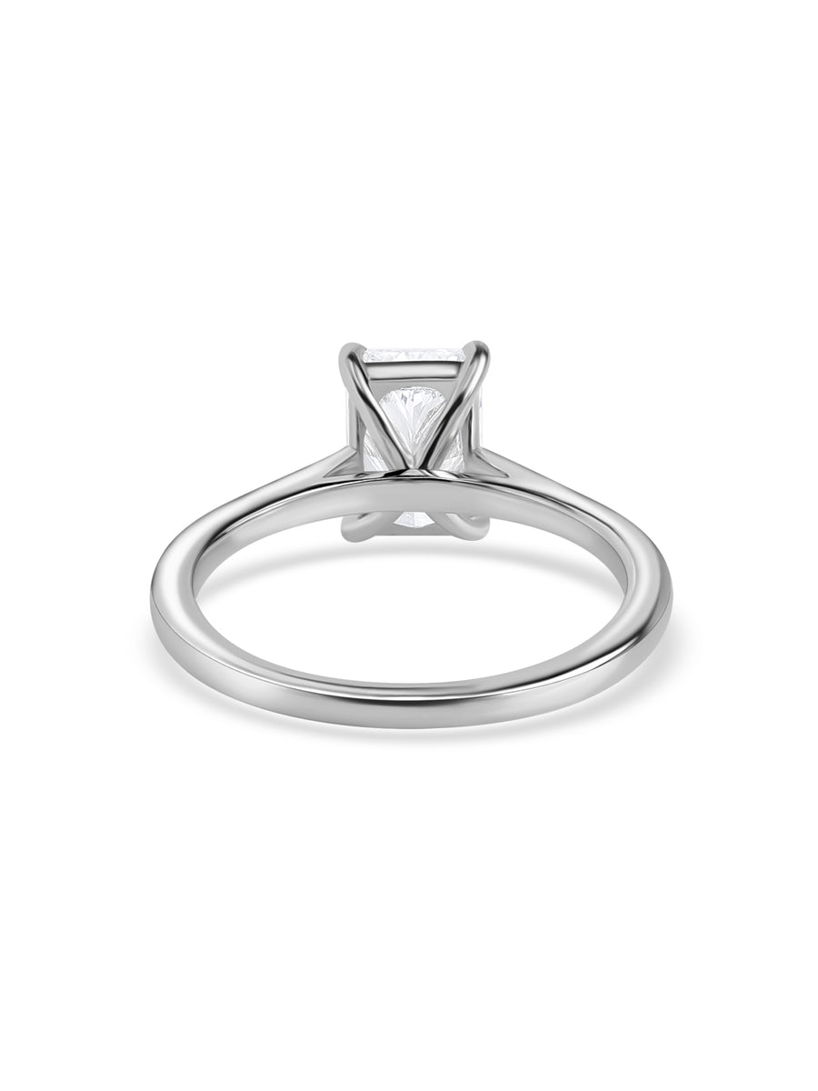 1.5 Carat Solitaire Lab Diamond Engagement Ring