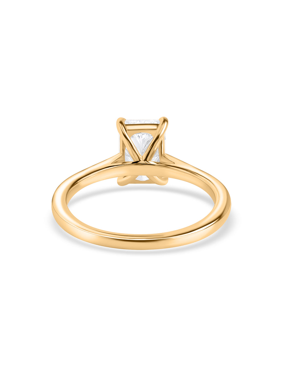 1.5 Carat Solitaire Lab Diamond Engagement Ring