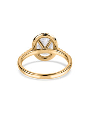 Halo 1 Carat Lab Grown Diamond Ring