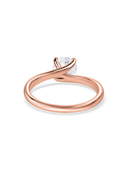 Sparkle 1 Carat Lab Grown Diamond Solitaire Ring