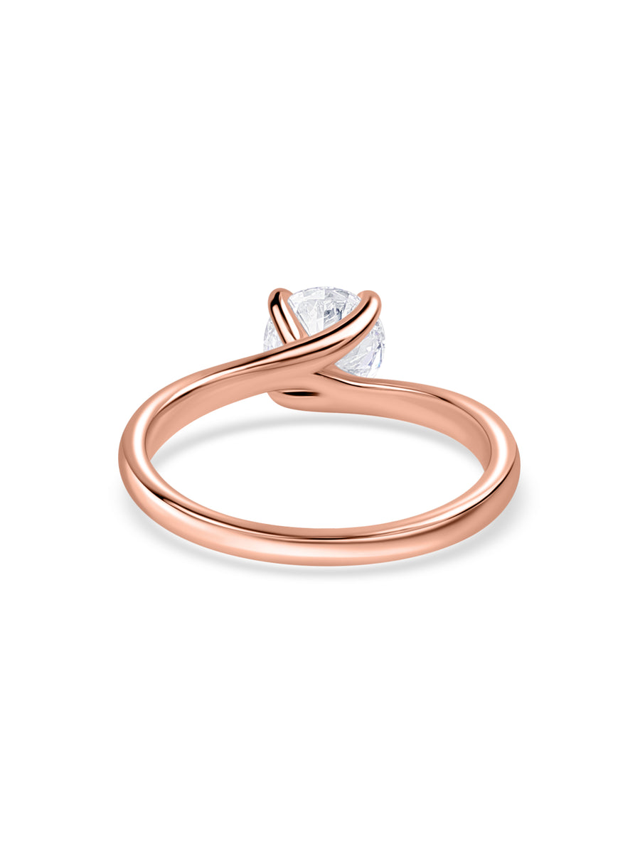 Sparkle 1 Carat Lab Grown Diamond Solitaire Ring