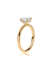 Grace Note 1 Ct. Pear Diamond Solitaire Ring