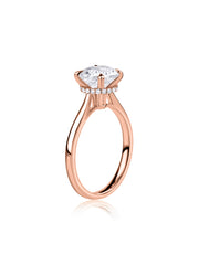 2 Carat Radiant Round Diamond Classic Ring