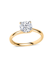 1.5 Carat Round Lab-Grown Diamond Solitaire Ring