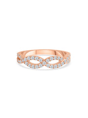 Lab Grown Graceful Diamond Ring For Women
