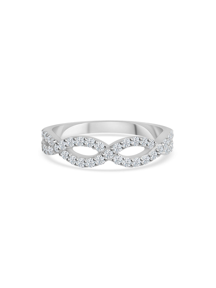 Lab Grown Graceful Diamond Ring For Women