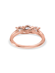 Three Stone Lab Grown Diamond Promise Ring