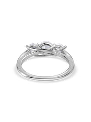 Three Stone Lab Grown Diamond Promise Ring