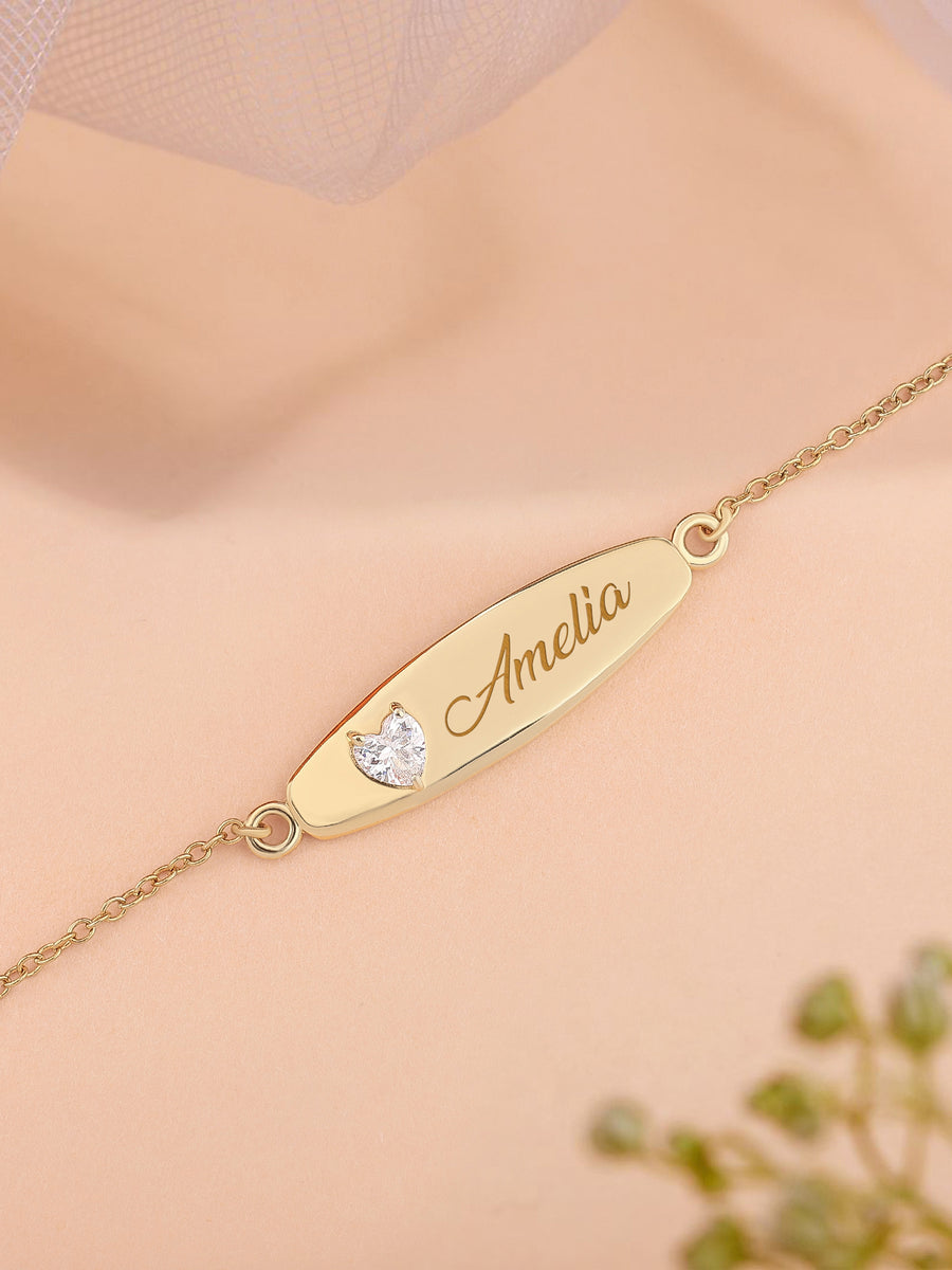 Diamond Look American Diamond Bracelet For Her