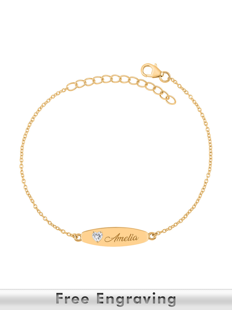 Diamond Look American Diamond Bracelet For Her
