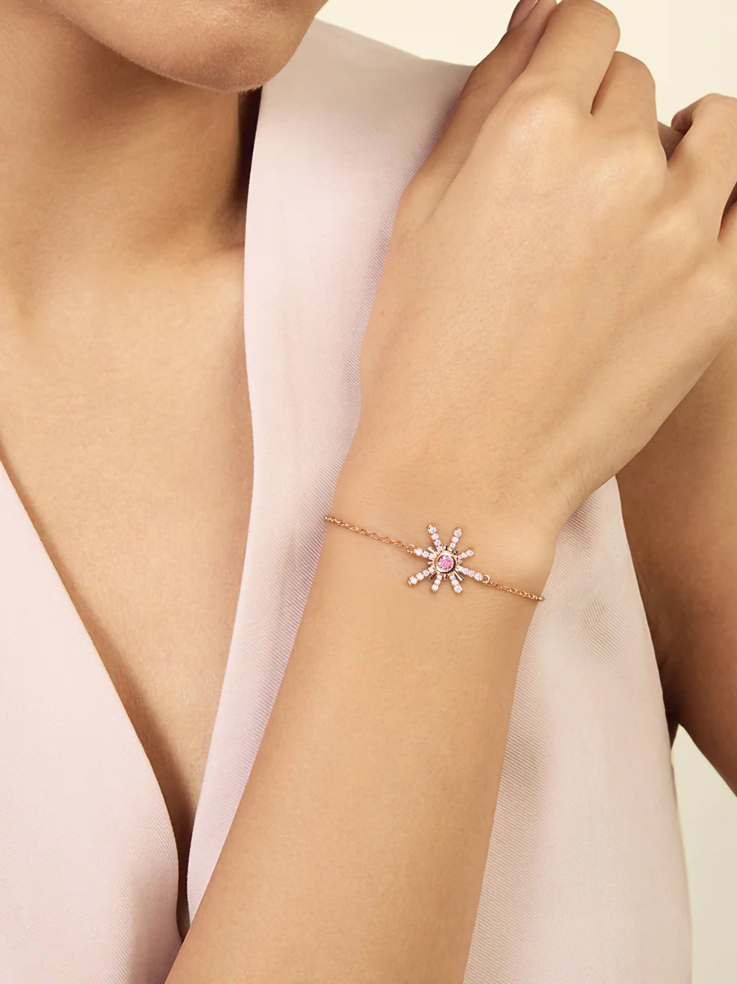 Fireworks Sparkles Adjustable Bracelet For Women