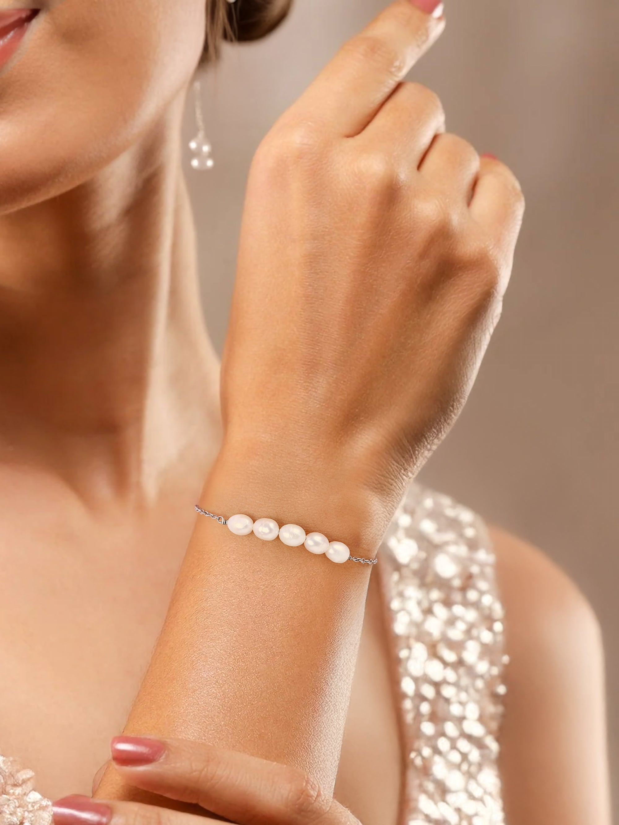 Natural Pearl Bracelet For Women