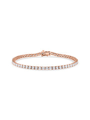 Lab Grown Diamond Gold Tennis Bracelet