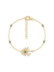Sparkle Emerald Bracelet For Women