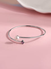 Pearl Amethyst Toi Moi Bangle