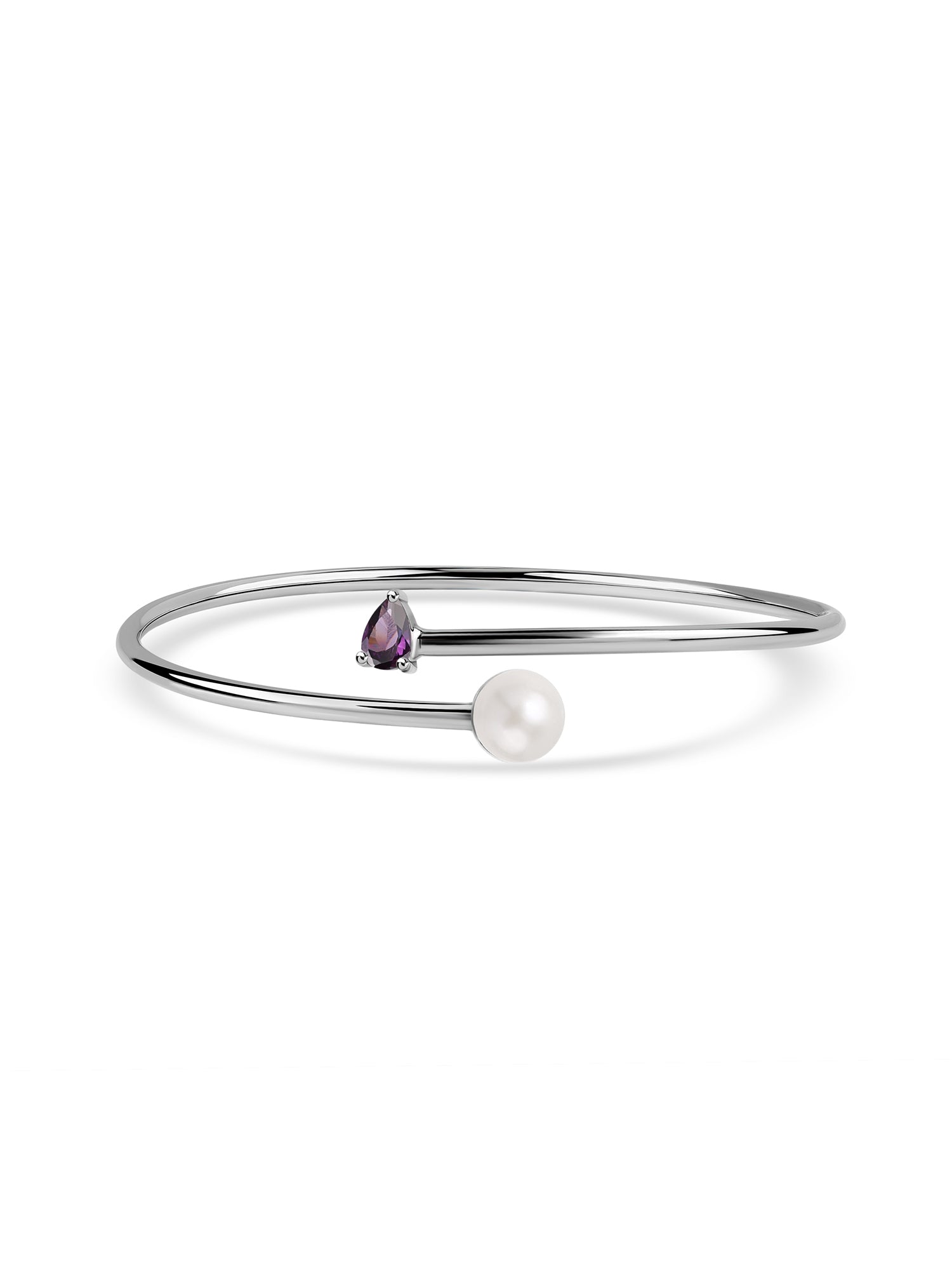 Pearl Amethyst Toi Moi Bangle