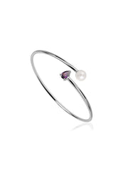 Pearl Amethyst Toi Moi Bangle