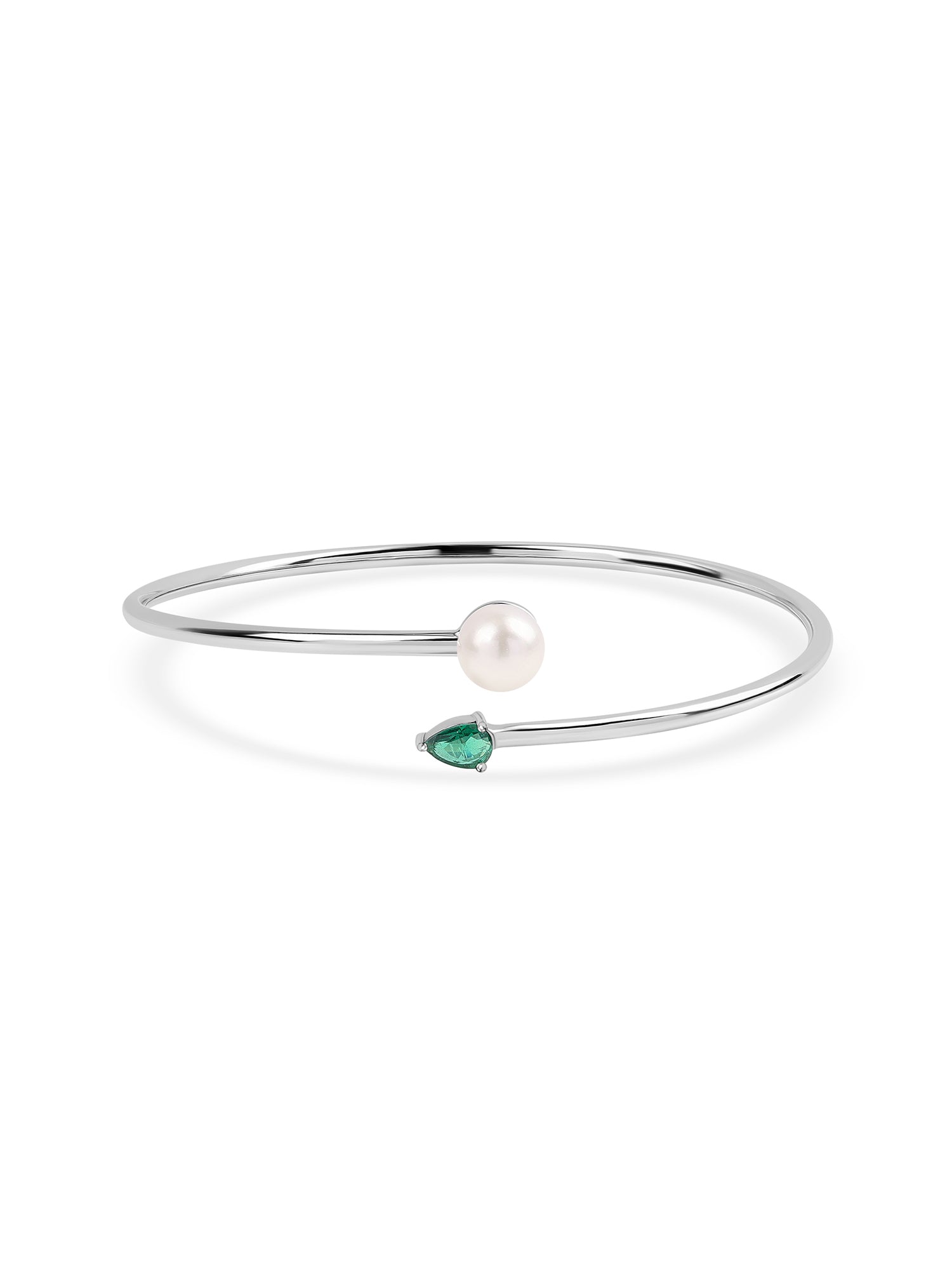 Pearl Emerald Toi Moi Bangle