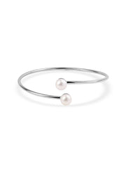 Pure Pearl Cuff Bangle For Women