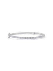 Half Eternity Bangle For Women - Size 2.4
