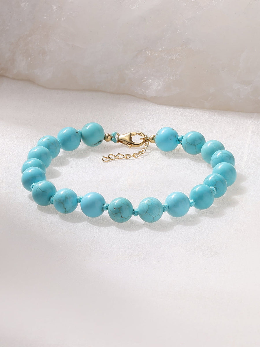 Turquoise Beads Bracelet For Women