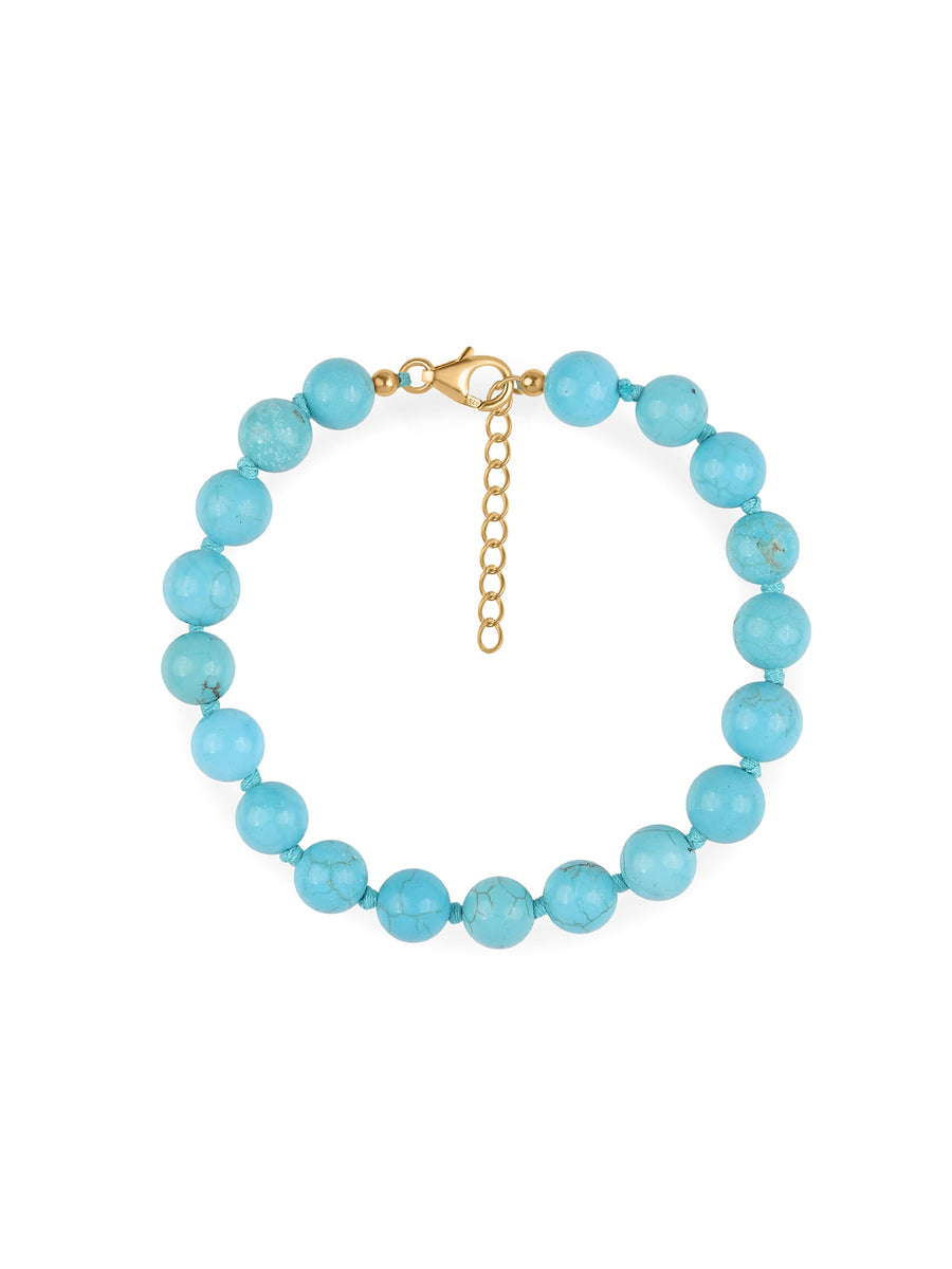 Turquoise Beads Bracelet For Women