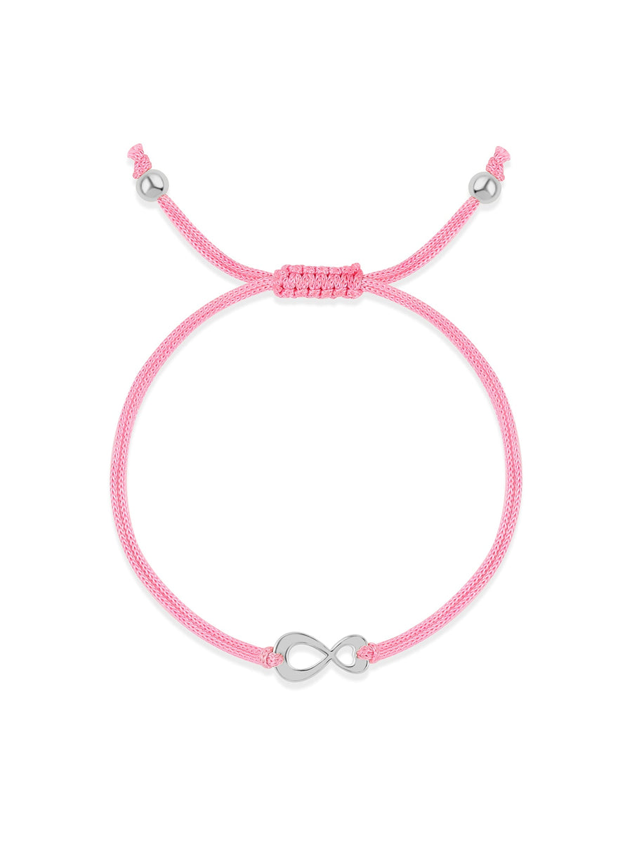 Infinity Charm Valentines Bracelet