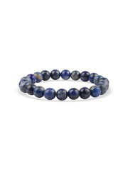 Blue Lapis Beads Bracelet
