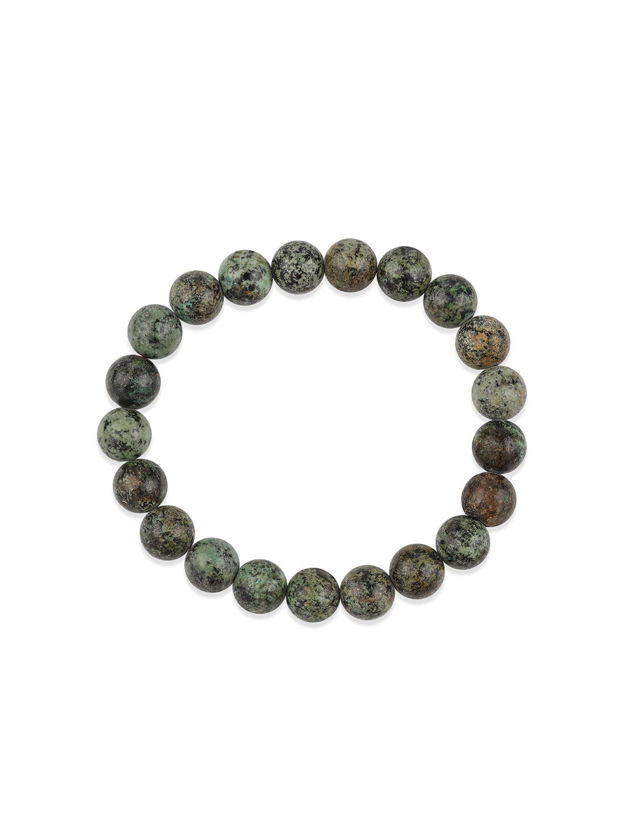 Moon Turquoise Beads Bracelet For Fortune