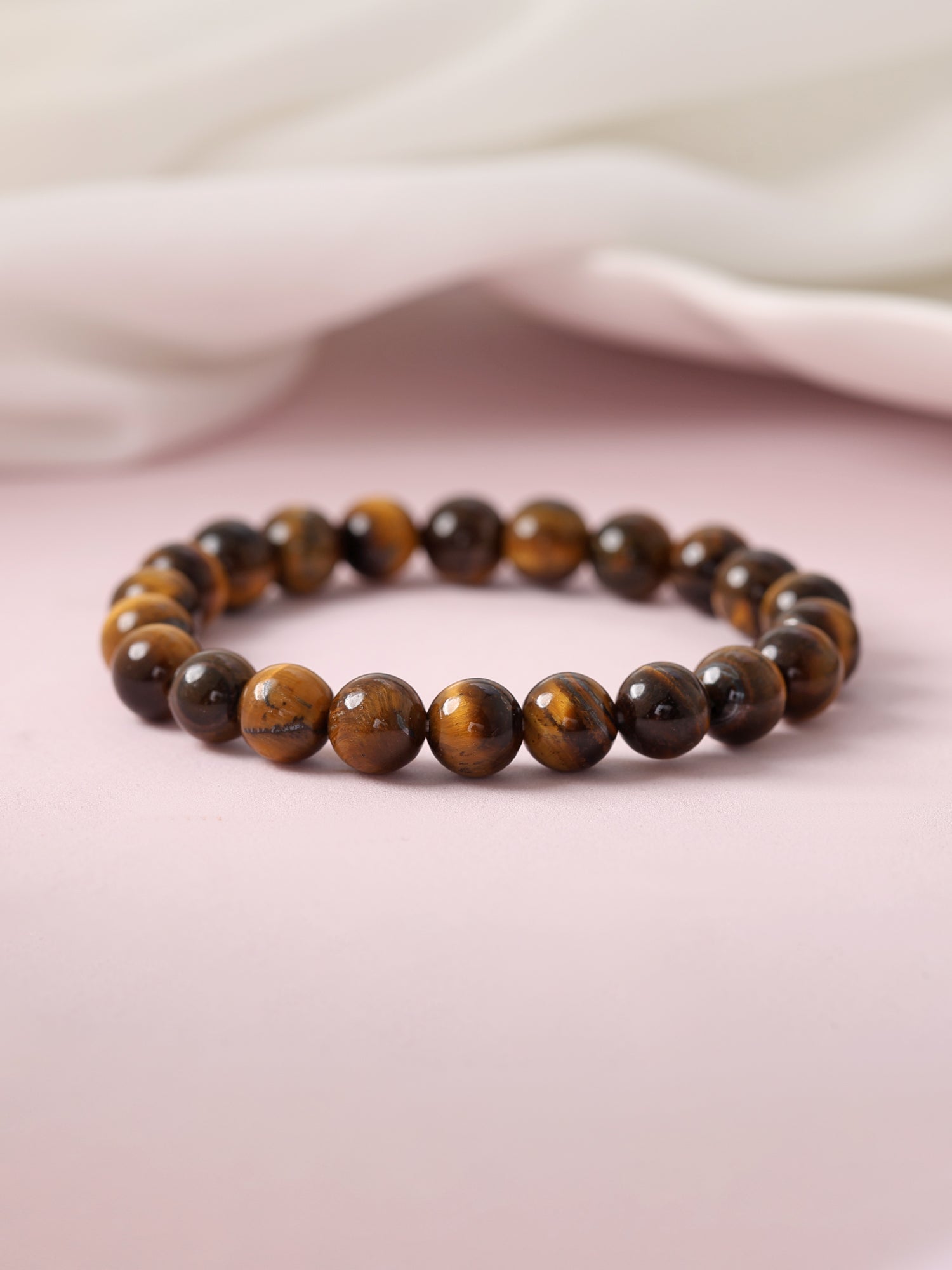 Tiger Eye Beads Bracelet For Protection
