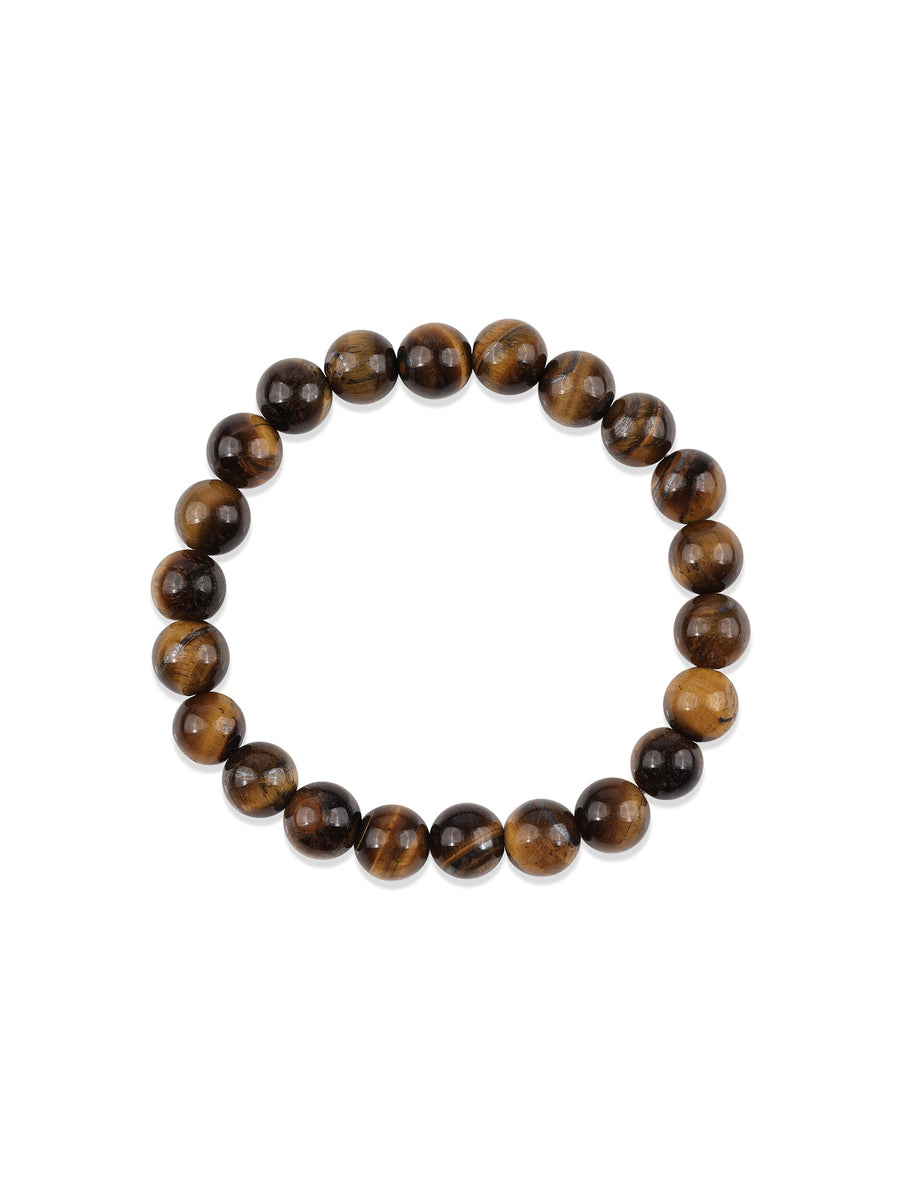 Tiger Eye Beads Bracelet For Protection