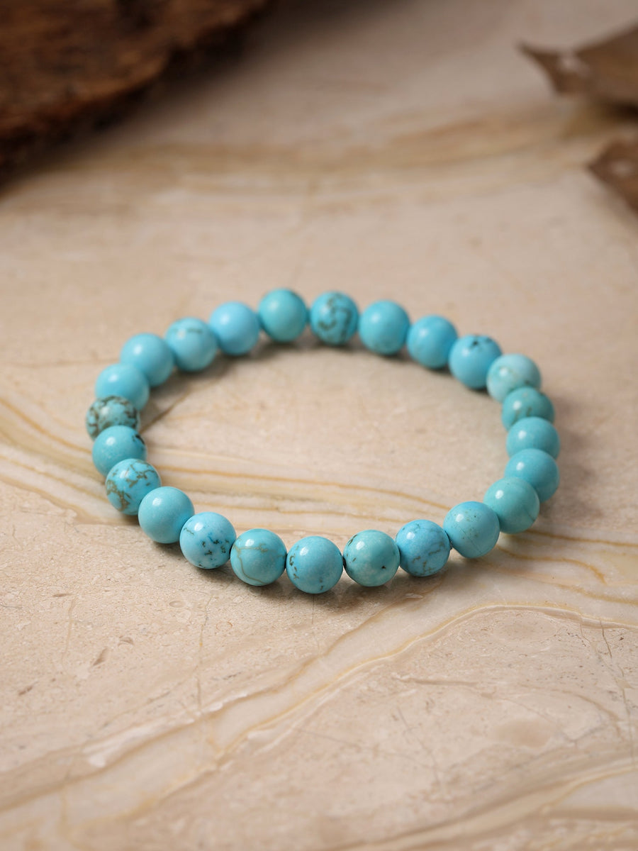 Composite Turquoise Beads Bracelet