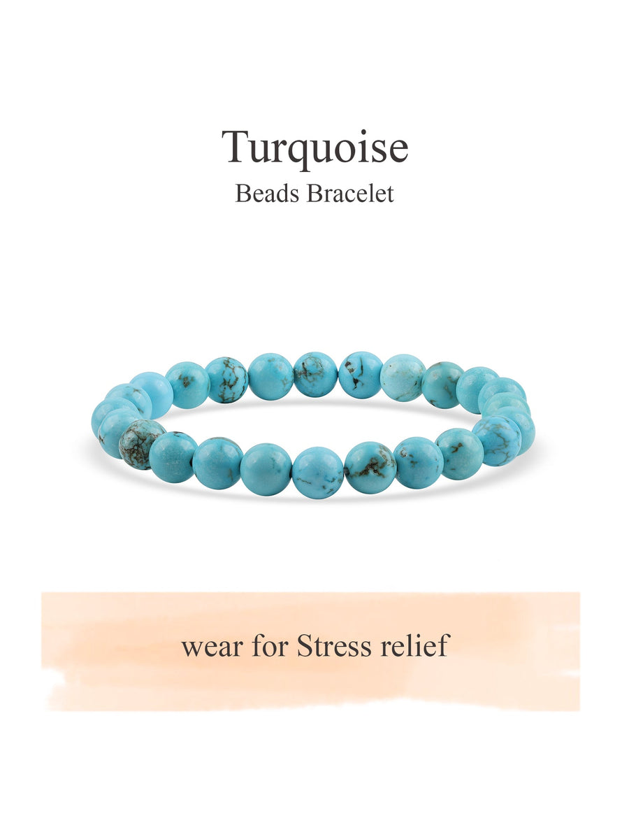 Composite Turquoise Beads Bracelet