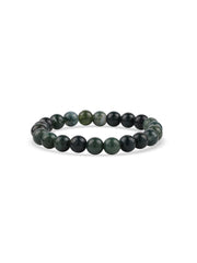 Moss Agate Beads Bracelet