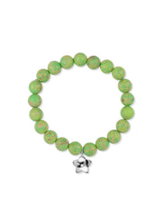 Green Turquoise Charms Healing Bracelet