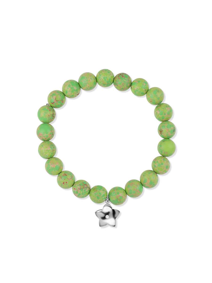 Green Turquoise Charms Healing Bracelet
