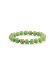 Green Copper Turquoise Beads Bracelet