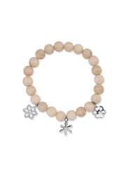 Calming Riverstone Beads Charm Bracelet