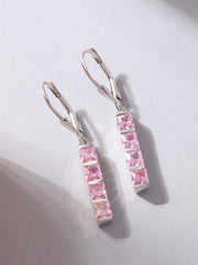 Pink Dangling Earrings For Women