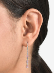 Linear Pink Earrings For Women
