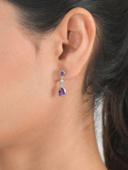 Amethyst Drop Earrings